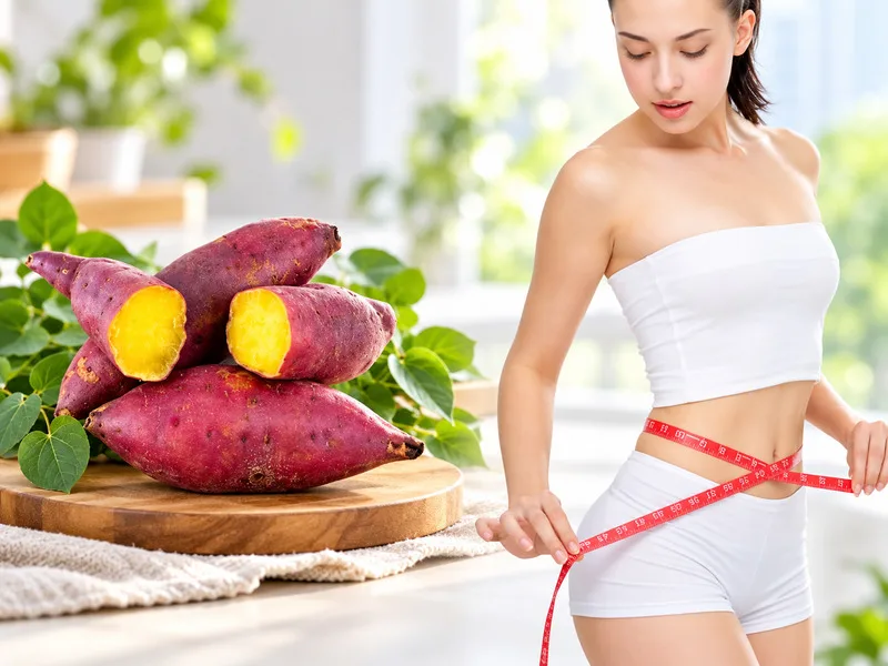 Ăn khoai lang giảm cân cần kết hợp khẩu phần hợp lý