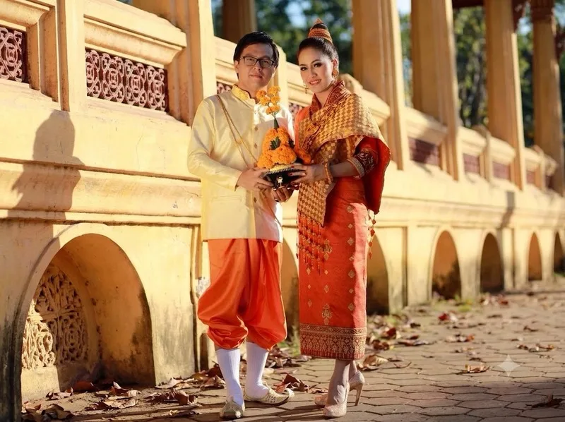 Trang phục truyền thống Lào mang nét đẹp đặc trưng xứ Triệu Voi