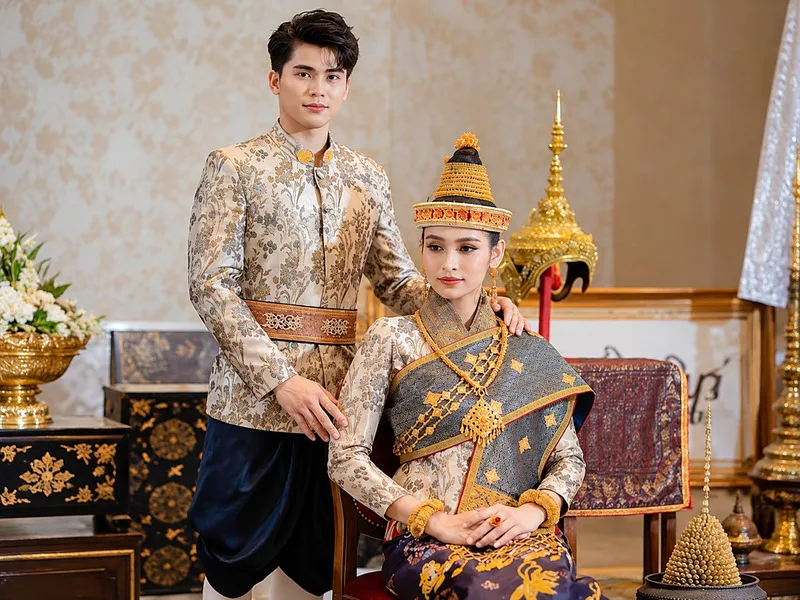 Mặc trang phục truyền thống Lào phù hợp với văn hóa và nghi lễ